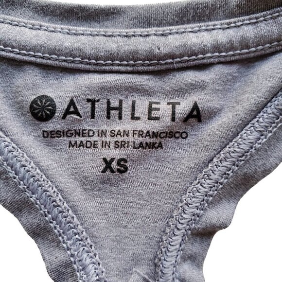 Athleta Limitless Keyhole Tank Top Gray Size XS - Picture 4 of 9